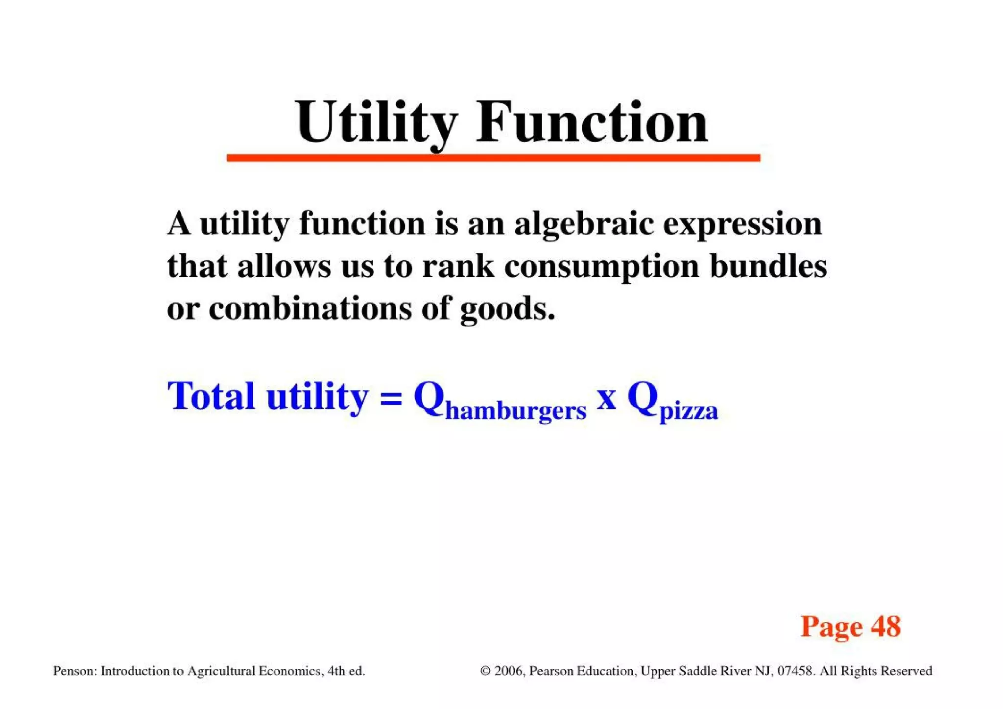 Theory Of Consumer Behavior