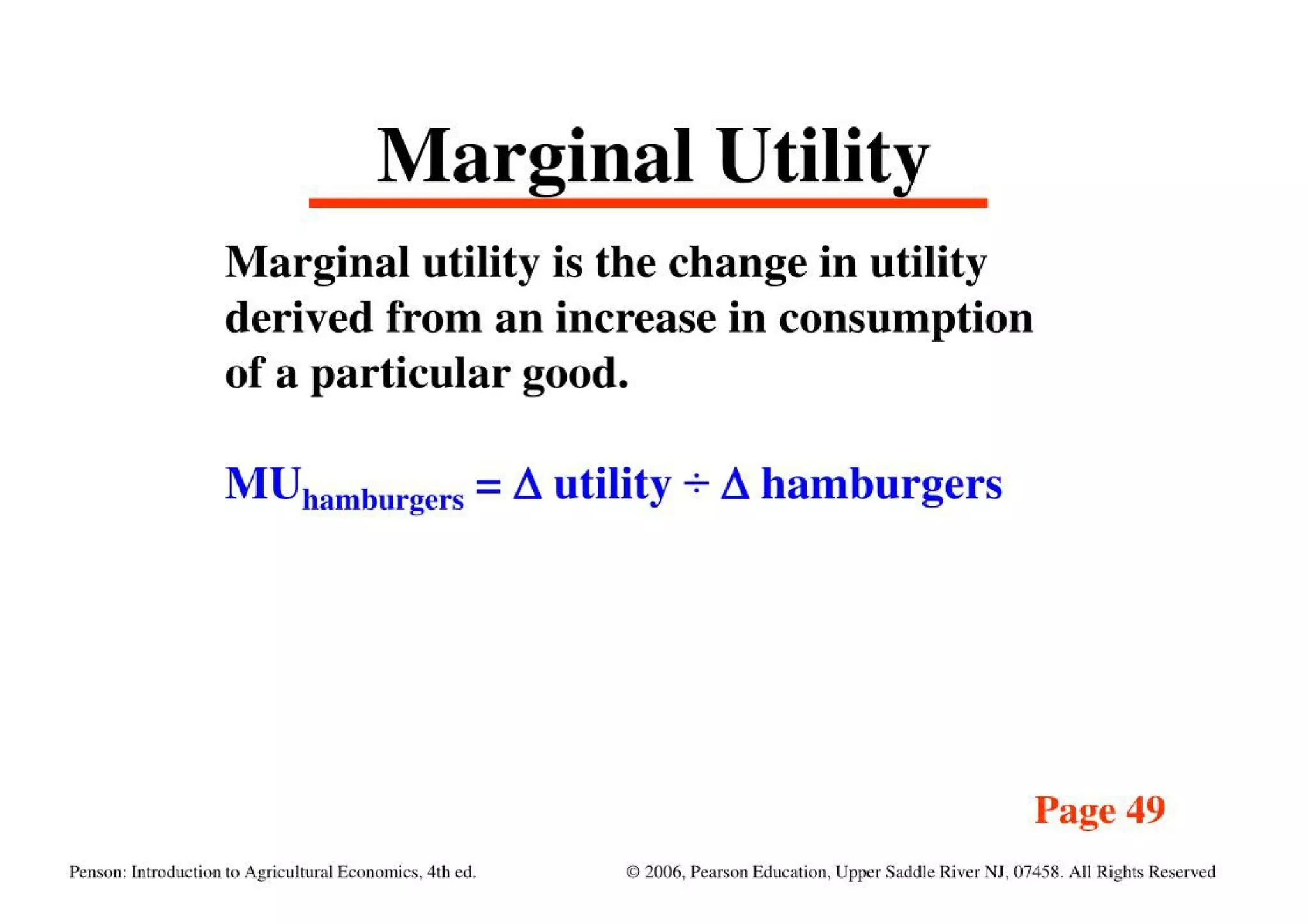 Theory Of Consumer Behavior