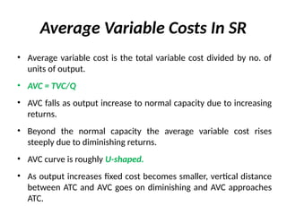 Theory of Cost (Short-run and Long-run Production Functions) | PPTX