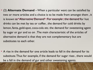 Theory of Demand; Law of demand; Usefulness of law of demand.pptx