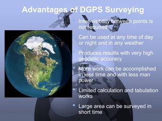 Dgps Excursion POWER POINT PRESENTATION ON THEORY OF DGPS i.e. DIFFERENTIAL GLOBAL ...