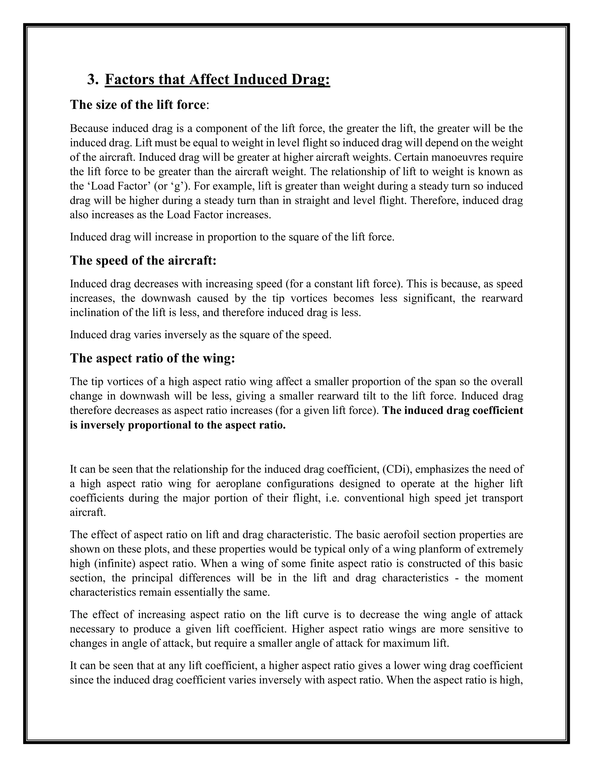 Theory of flight | PDF
