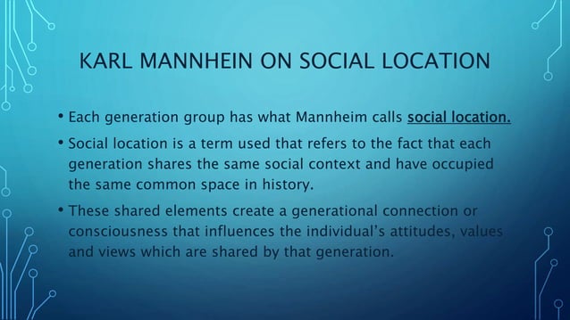 Theory of generation | PPTX