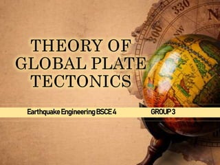 EarthquakeEngineeringBSCE4 GROUP3
 