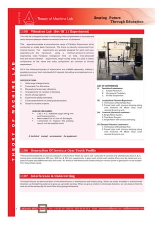 The Machine Lab Theory of machine lab | PDF