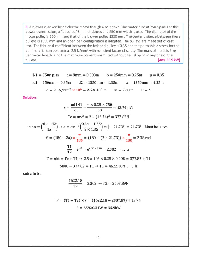 Theory of machines by rs. khurmi_ solution manual _ chapter 11 PDF