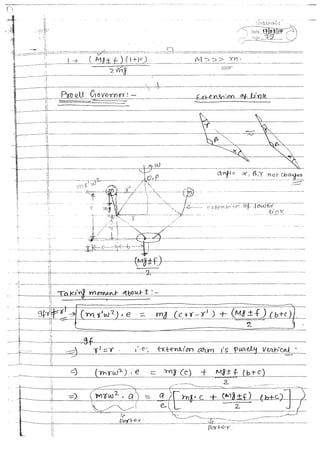 Theory of Mechanics 4 (TOM) Mechanical Engineering Handwritten classes ...