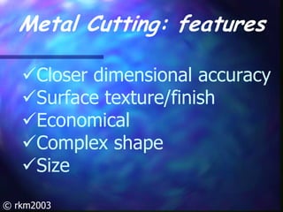 Theory of metal cutting | PDF