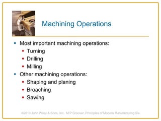 Theory of metal machining | PPTX