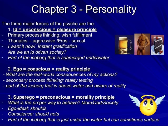 Unconscious forces were the main focus of personality