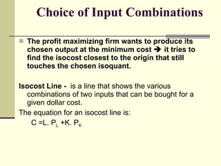 Theory of production 2 | PPT