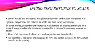Comprehensive Overview of Production Theory and Functions in Economics ...