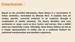 Rasa Theory: Understanding Emotions in Indian Aesthetics | PDF