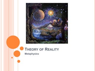 Theory of Reality Metaphysics 