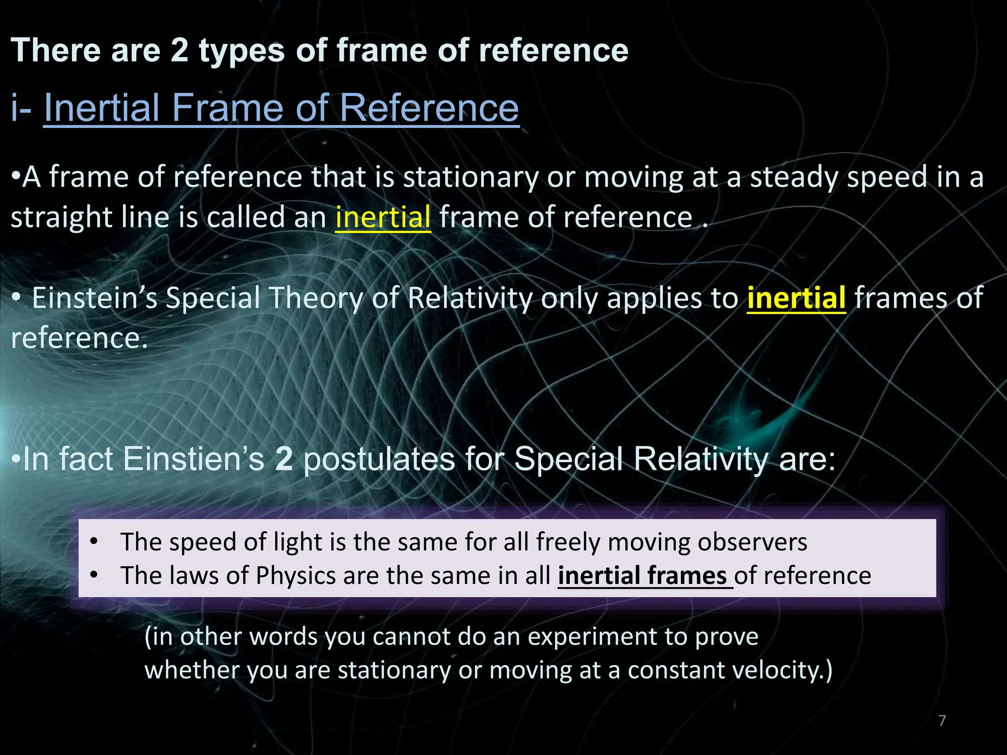 General and Special Theory Of Reletivity.pptx