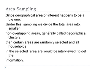 Theory of sampling | PPTX