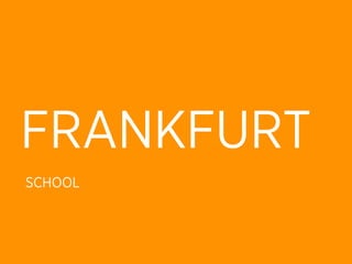 FRANKFURT
SCHOOL
 