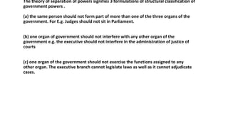 Theory of Separation of Power under administrative law.pdf