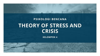 theory of stress and crisis 
