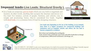 Types of Gravitational Loads And Forces | PPTX