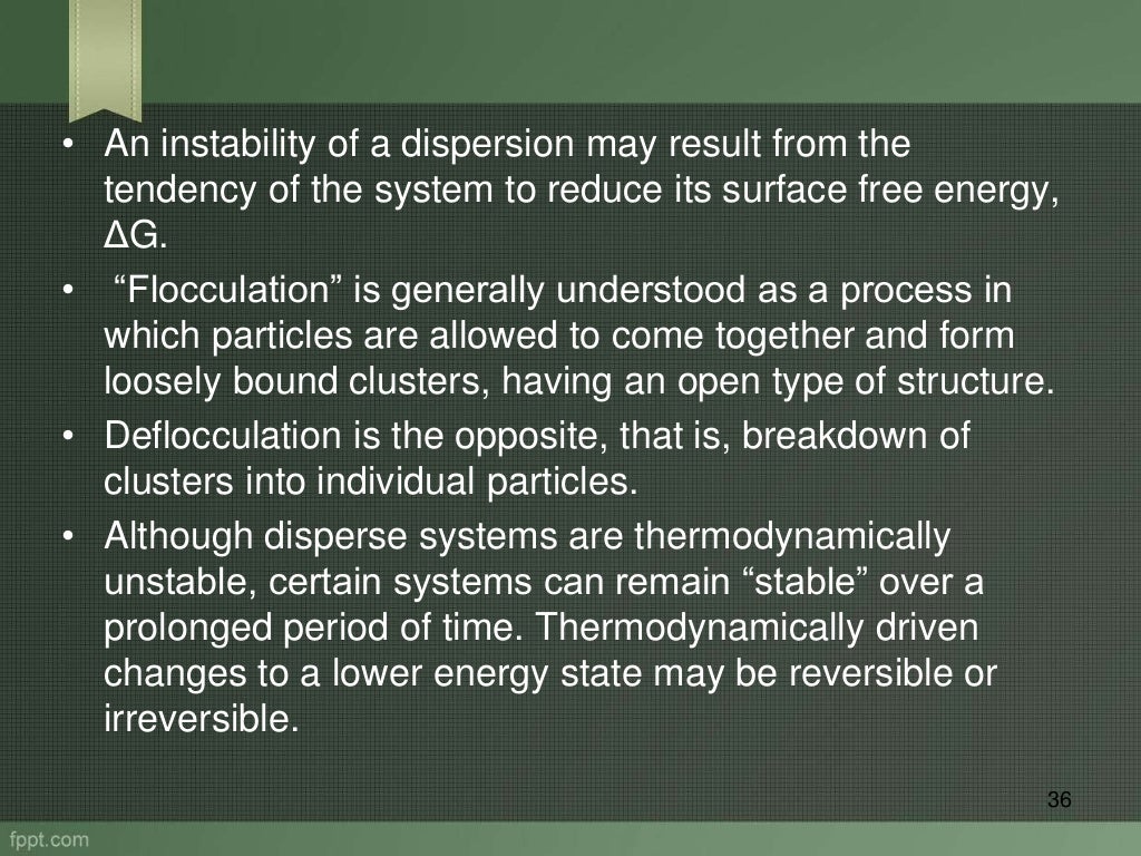 Theory of suspension