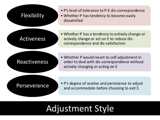theory of work adjustment