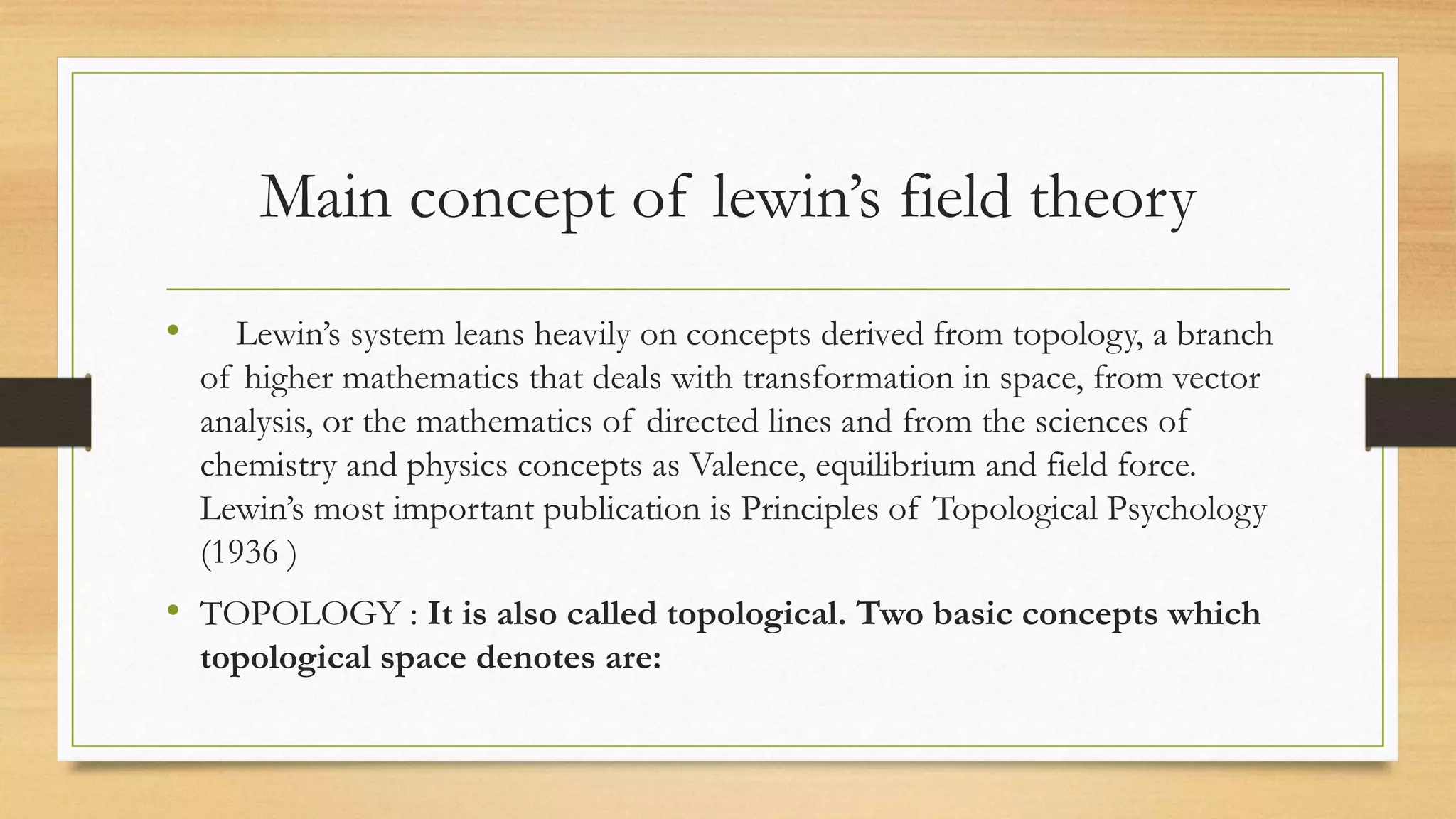 Theory presentation | PPTX