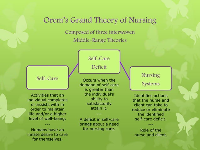 Grand Theory Examples theoryselfcare-SElf care Theory Dhorothea Orem's | PPT