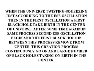 The oscillating(cyclic) universe