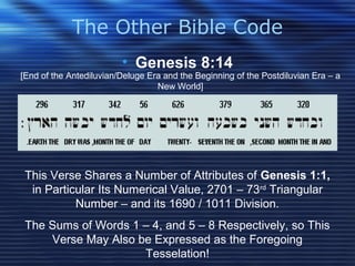 The Other Bible Code by Vernon Jenkins | PPT