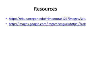Resources http://zebu.uoregon.edu/~imamura/121/images/saturn.jpg http://images.google.com/imgres?imgurl=https://zabawiki3a.wikispaces.com/file/view/jupiter2.jpg&imgrefurl=http://dailyapple.blogspot.com/2005_01_01_archive.html&usg=__0zlXaDYlm4aQsat5n8DOP_LU21U=&h=790&w=827&sz=57&hl=en&start=3&um=1&tbnid=uy8bqSpfpeIuOM:&tbnh=138&tbnw=144&prev=/images%3Fq%3Djupiter%26hl%3Den%26safe%3Dactive%26rls%3Dcom.microsoft:en-us%26sa%3DX%26um%3D1 