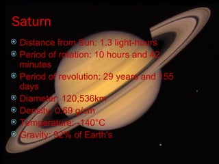 The Outer Planets Of Our Solar System | PPT