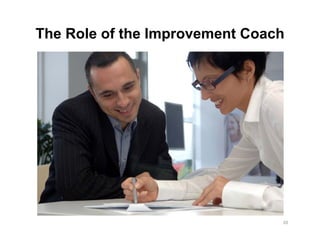 The Role of the Improvement Coach




                                20
 