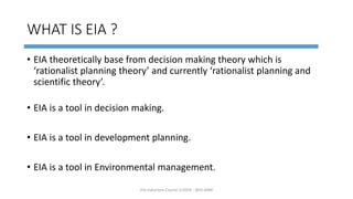Environmental Impact Assessment In Malaysia | PPTX