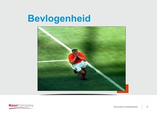 Duurzame inzetbaarheid voor …. 6Duurzame inzetbaarheid 6
Bevlogenheid
 