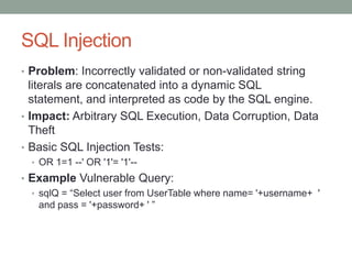 The OWASP Zed Attack Proxy | PPTX | Web Development | Internet