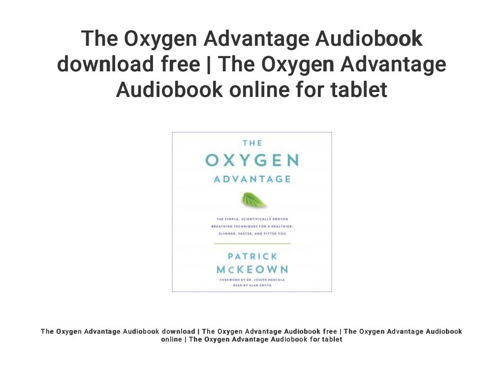 The Oxygen Advantage Audiobook download free The Oxygen Advantage