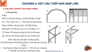 Ket cau thep cong trinh - Ket cau cong trinh | PDF