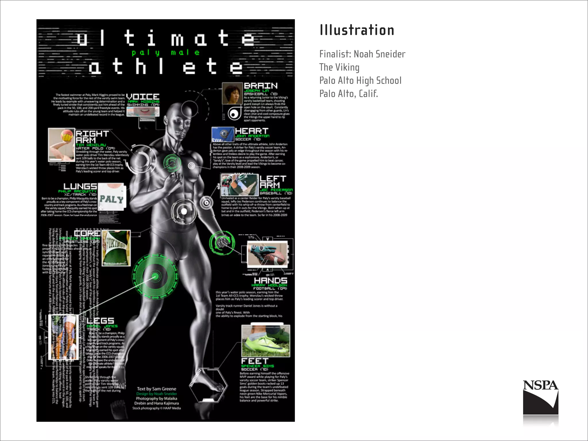 Illustration
Finalist: Noah Sneider
The Viking
Palo Alto High School
Palo Alto, Calif.
 