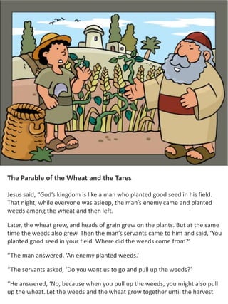 The Parables of Jesus for Children | PDF