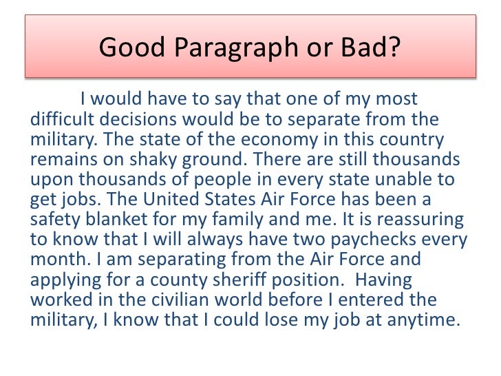 The paragraph eng 121