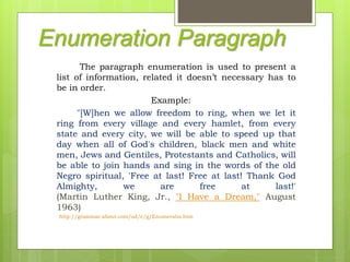 The paragraph | PPT