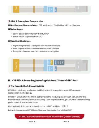 Mas Practical Parallel Evolution of Optical Module Architectures: Why HYBRID ...