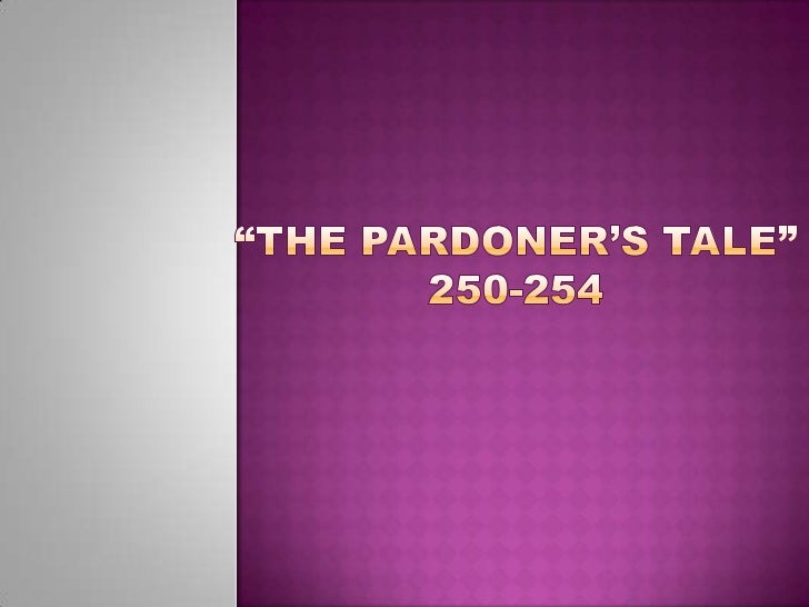 The Pardoner S Tale 1