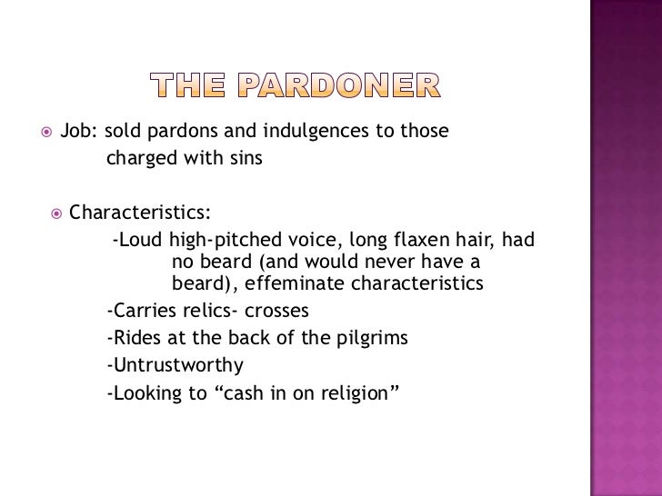 The pardoner’s tale 1