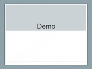 Demo

 