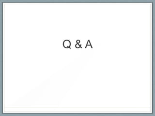 Q&A

 