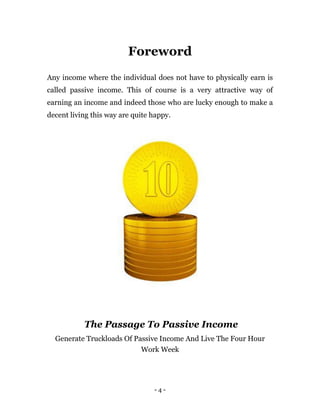 The Passage To Passive Income | PDF