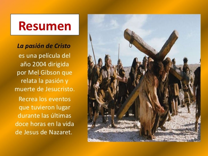 The passion The passion