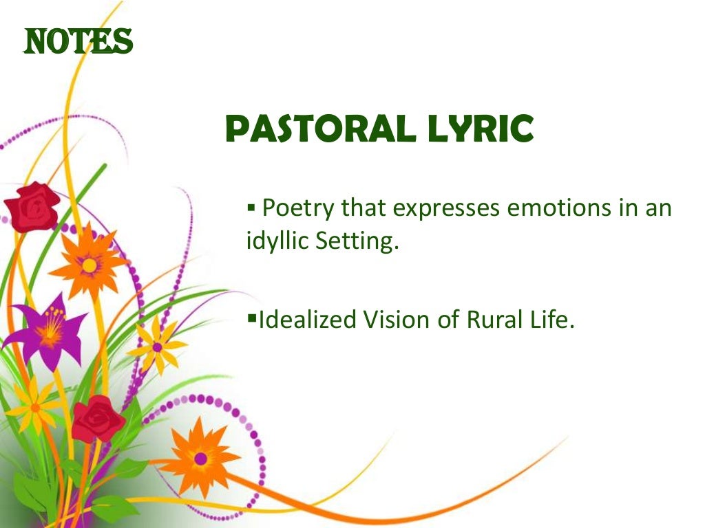 The passionate shepherd to his love